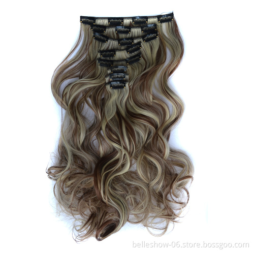 Hot sell seamless clip in hair extensions best clip in extensions for african american hair kinky curly hair ponytail